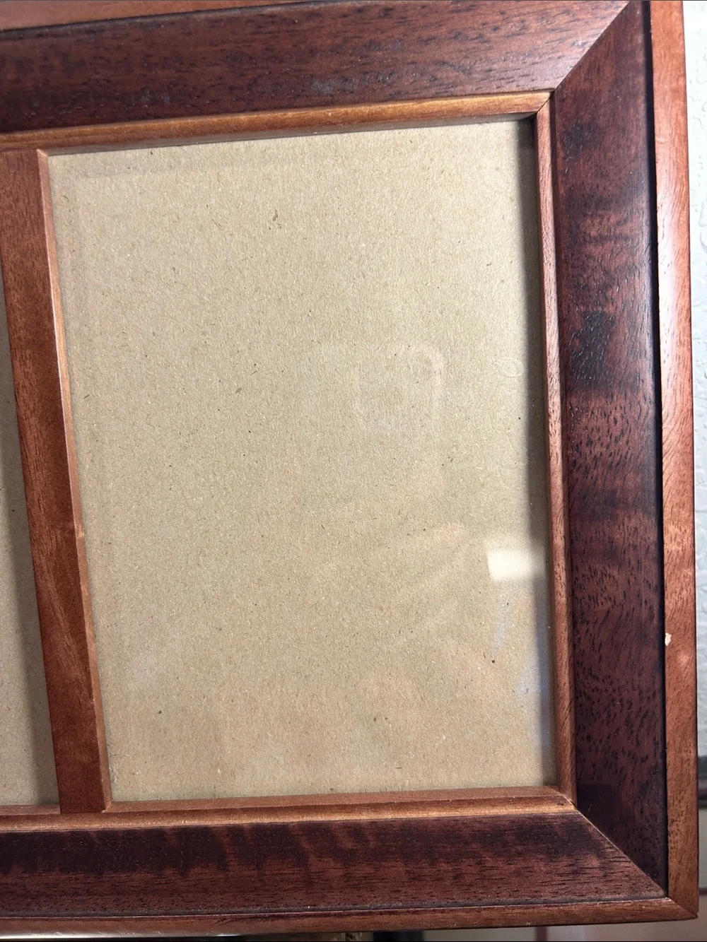 Fetco Rich Brown Multi-Opening Wood Photo Frame
